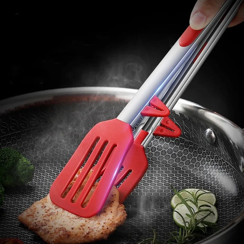 Kitchen Gadgets Gifts - 9 Inche Red with Bracket Silicone