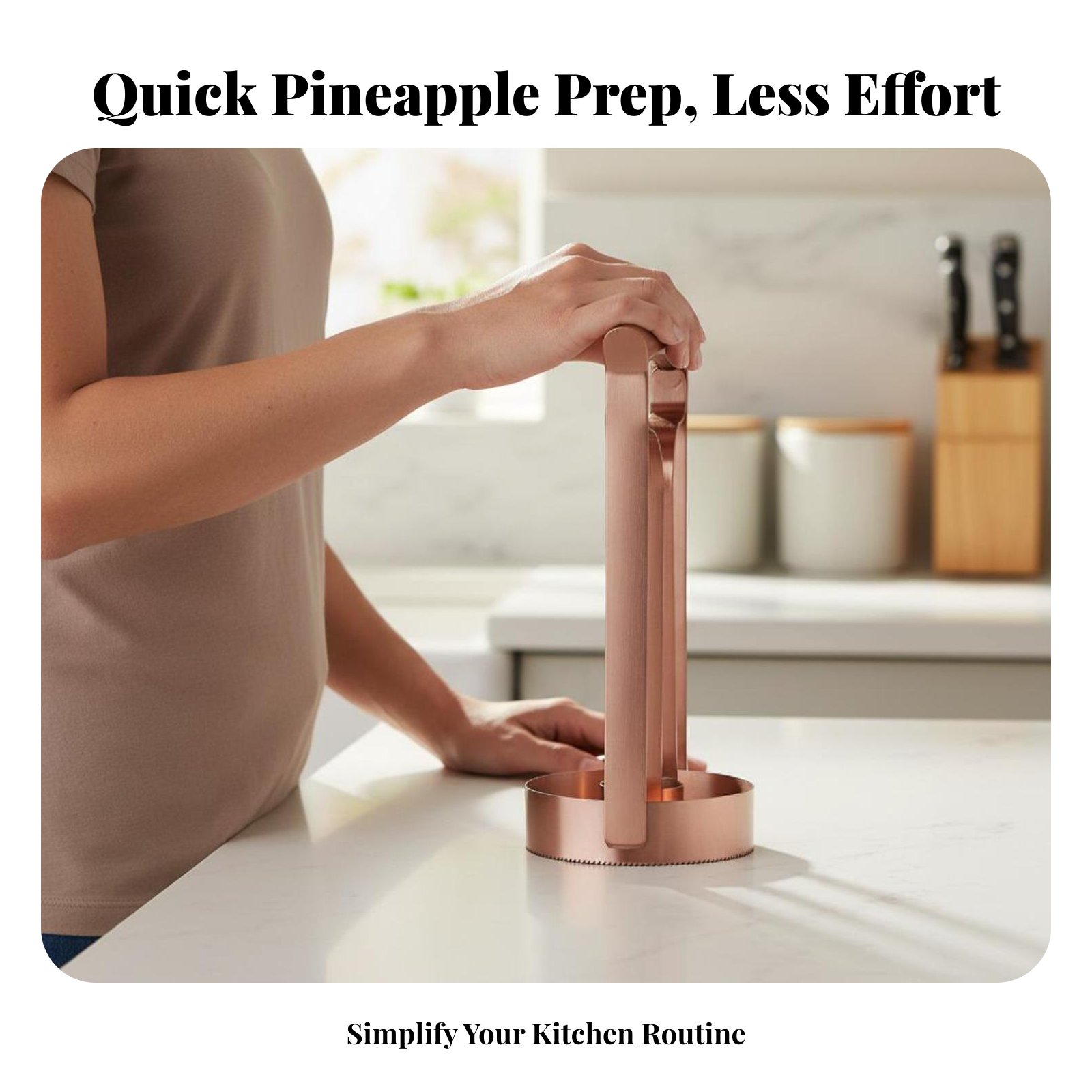 Stainless Steel Pineapple Cutt - огляд і ціна Kitchen Gadgets Kitchen