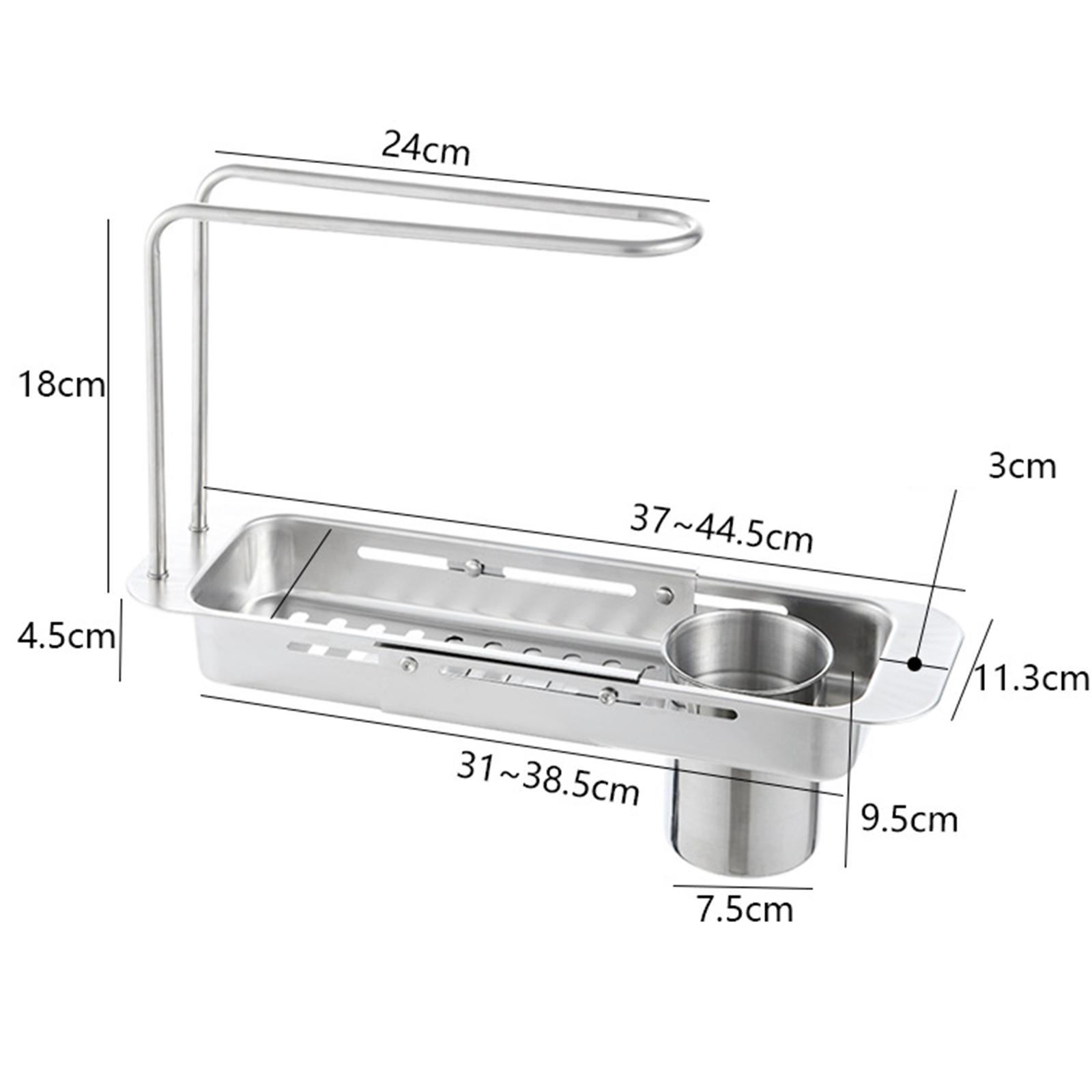 Sink Drain Rack Sponge Holder  - огляд і ціна Kitchen Gadgets Rack Storage