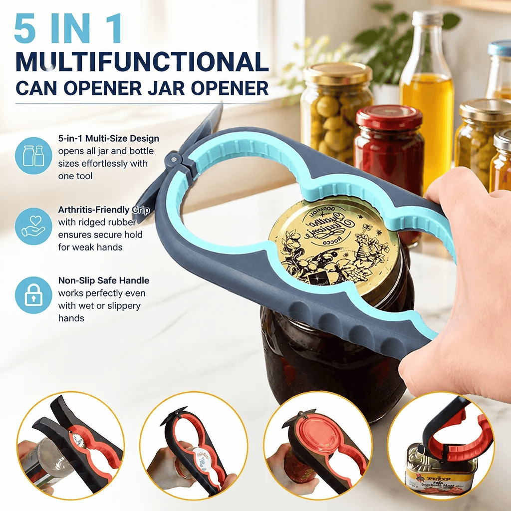 Jar Opener 5 In 1 Bottle Opene - огляд і ціна Kitchenaid Kitchen Gadgets
