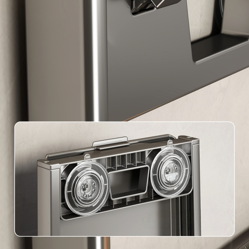 Foldable Wall Suction Cup Stor - огляд і ціна Kitchen Gadgets Rack Storage