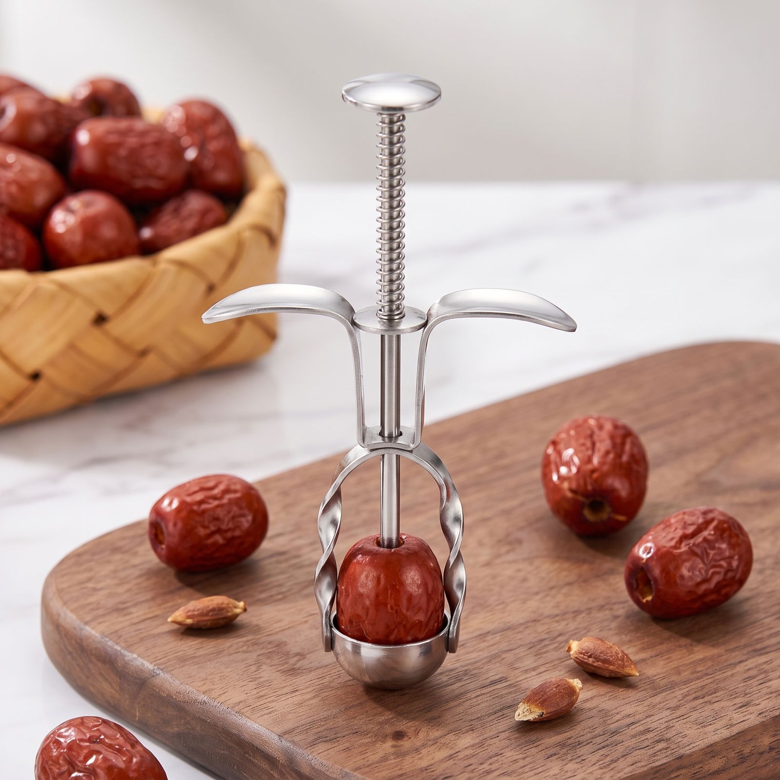 Stainless Steel Red Date Pitte - огляд і ціна Kitchen Gadgets Kitchen